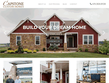 Tablet Screenshot of mycapstonehome.com